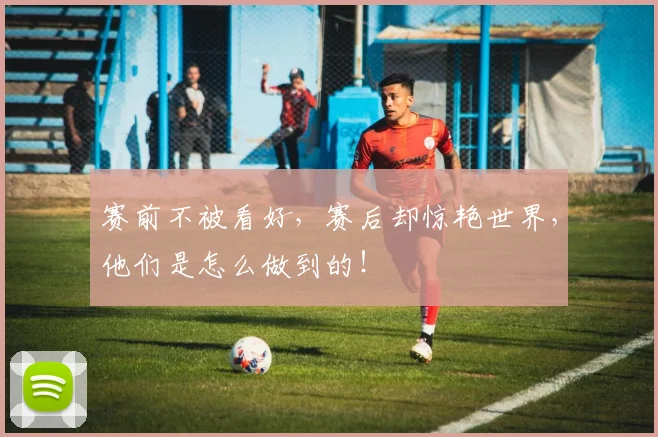 赛前不被看好，赛后却惊艳世界，他们是怎么做到的！